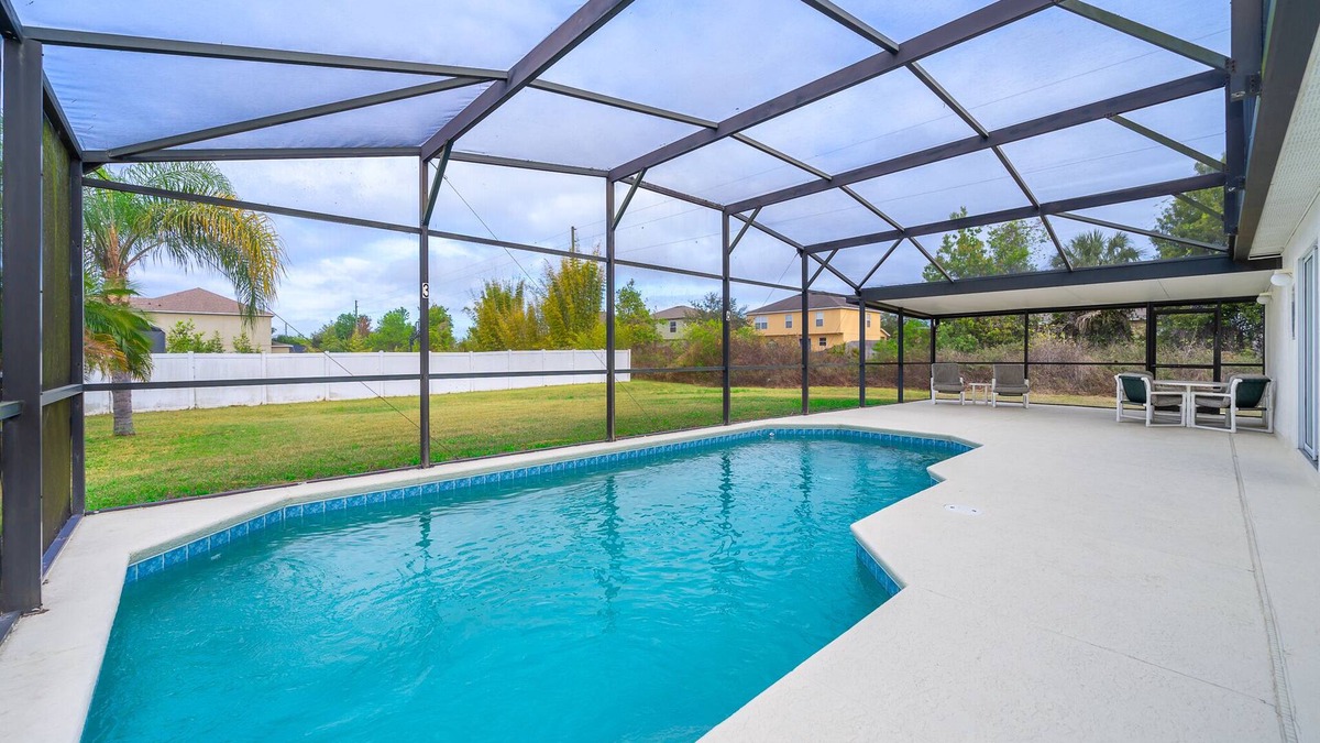 Crescent Lakes Villa | Kussimmee, Disney, private Pool Home, South/West Private Pool south facing