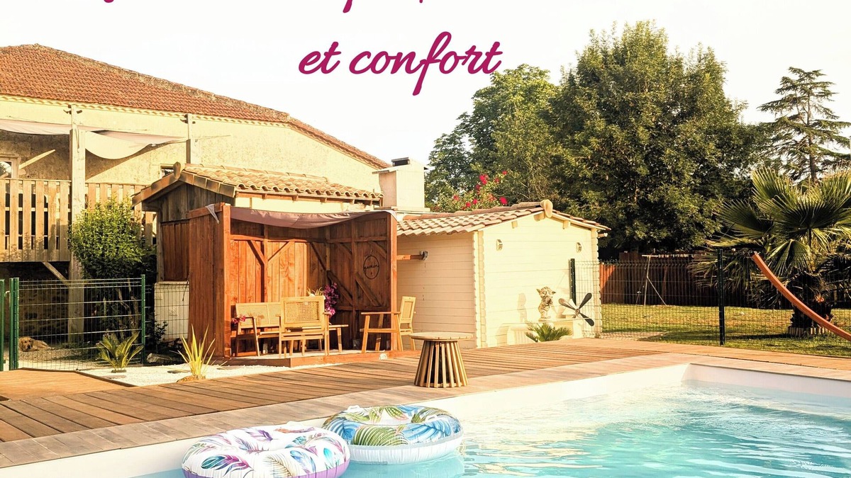 Hure House | L'échappée Huroise, private pool and spa