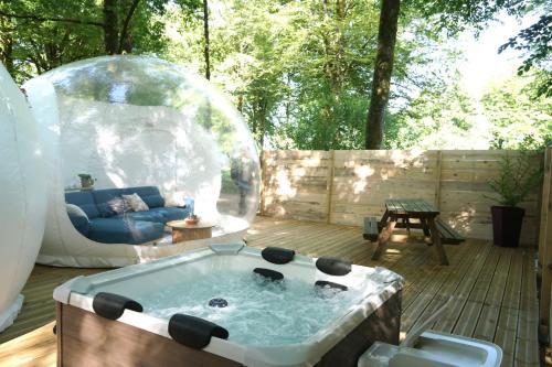 Noues de Sienne Cabin | L'étape en forêt