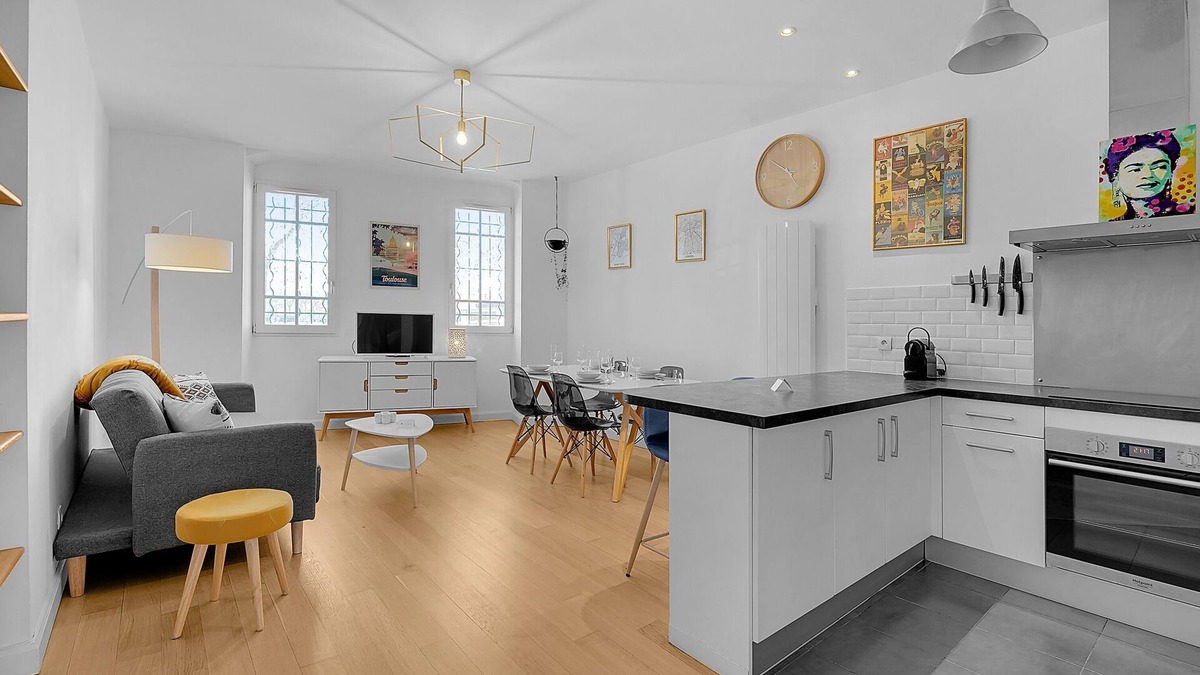 Carmes Apartment | L'île aux Tounis - T3 Moderne centre de Toulouse