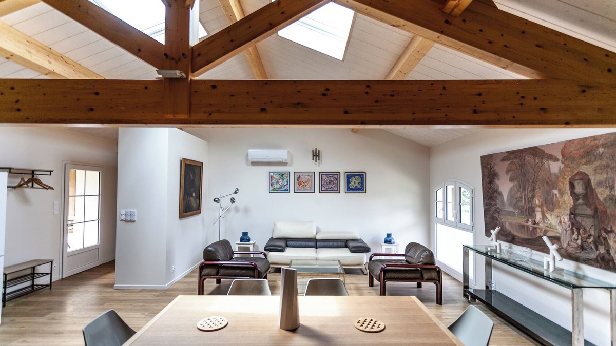 Aureilhan Apartment | L'Airial de Darricau for 6 in a magnificent forest park on the edge of the lake