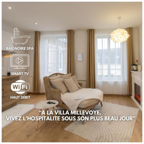 Abbeville Apartment | L'amour vrai - Love room -T2 Elégant et Romantique