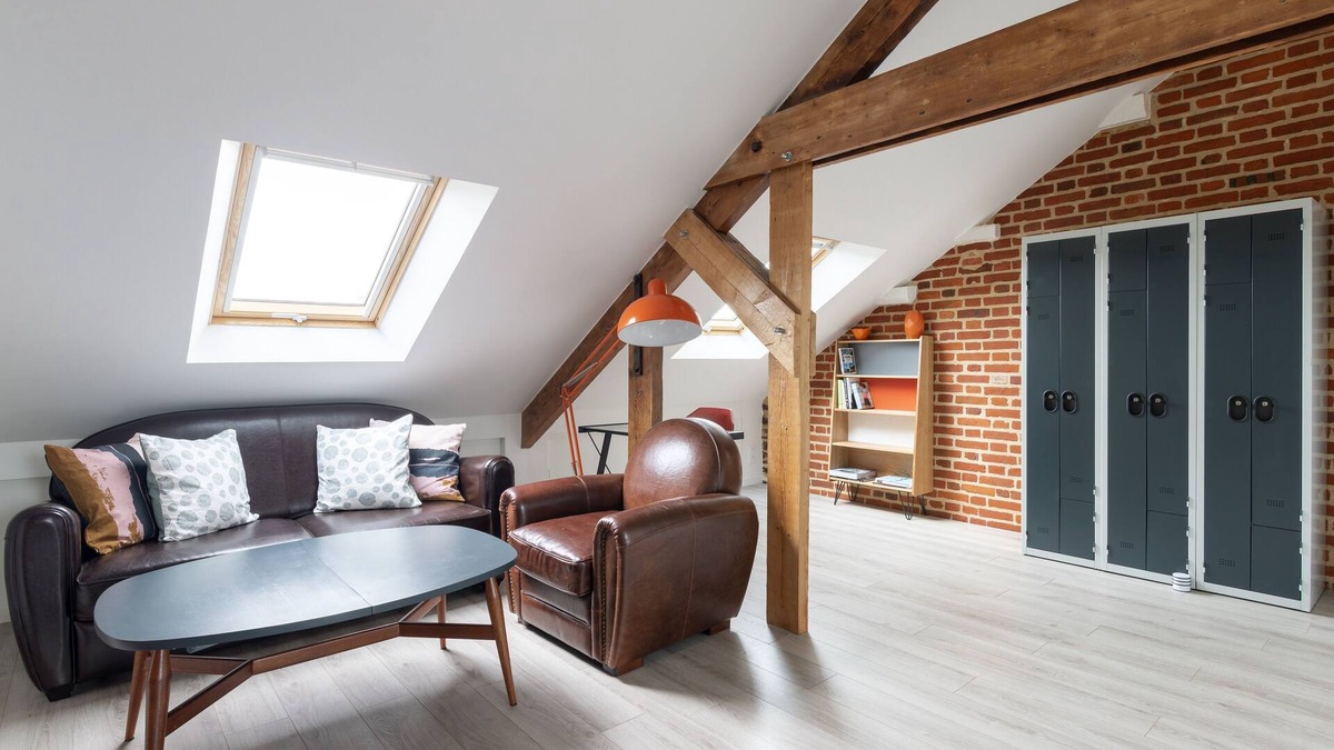 Arsenal-Redon Apartment | L'AO - Appt Vue sur les toits de Rennes