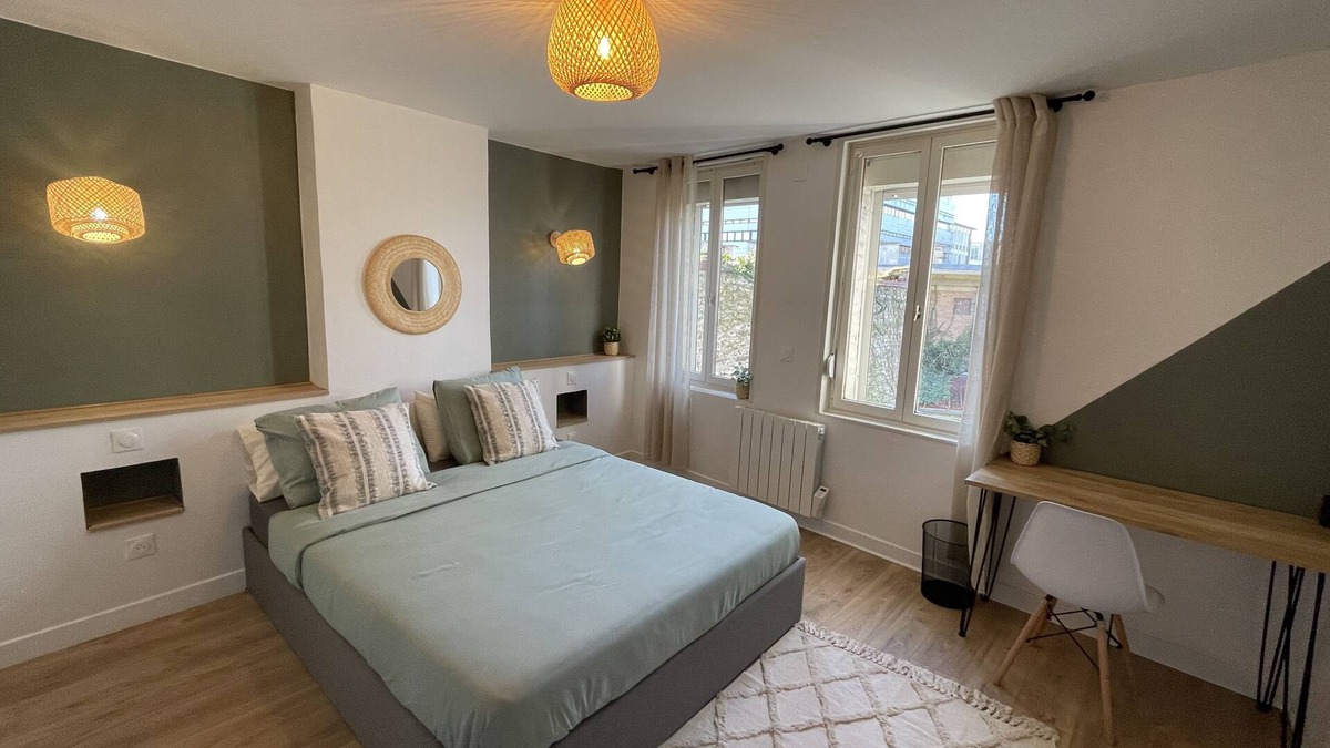 Douai Apartment | L'Appartement Green Wood ★T2 cosy hyper center ★