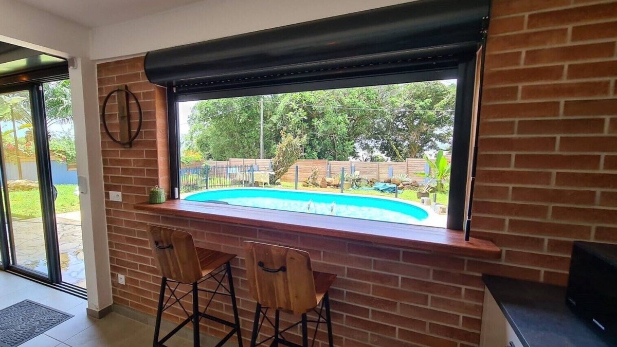 Remire Montjoly Apartment | L'Ara T2 de 52m² vue piscine - Rte des plages