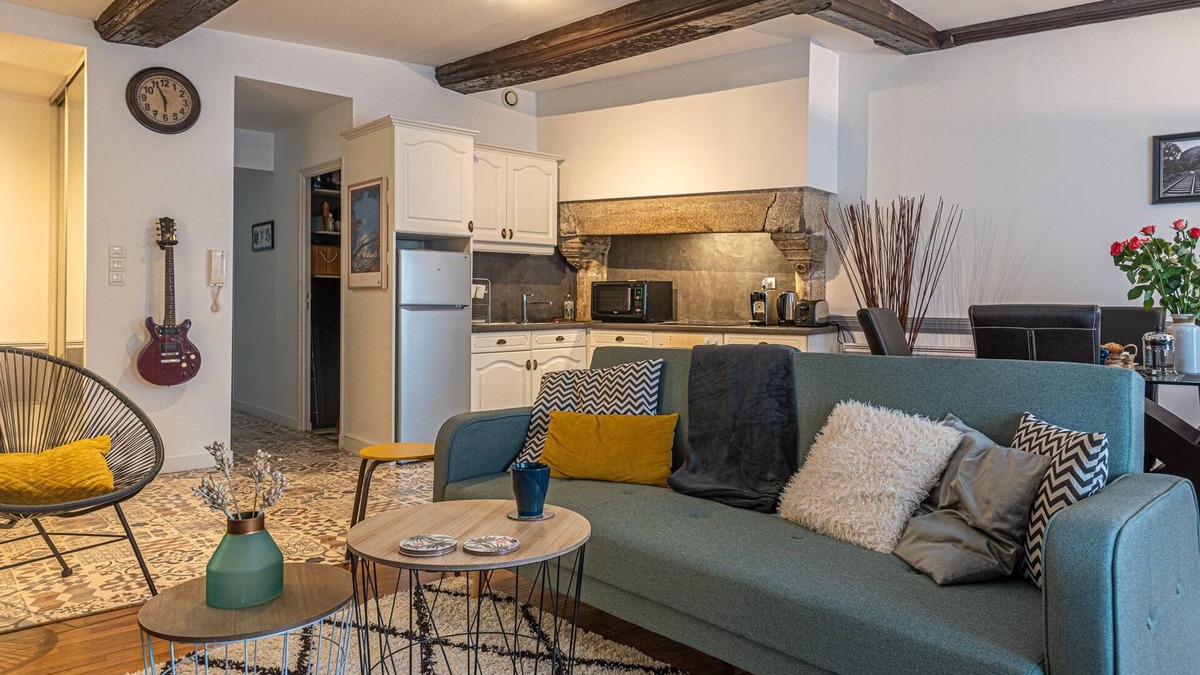 Vannes Apartment | L'Arpège: appartement de charme -cœur historique de Vannes