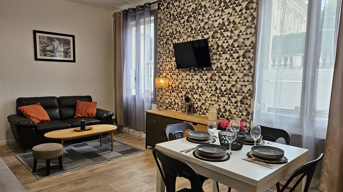 Quartier Pasteur Apartment | L'Atelier N°9 - Hypercentre Rouen