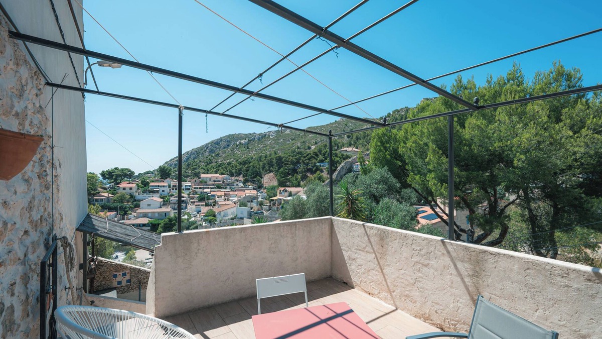 Calanque de Morgiou Apartment | L'Atypique - Cabanon 3 ch et terrasse au calme