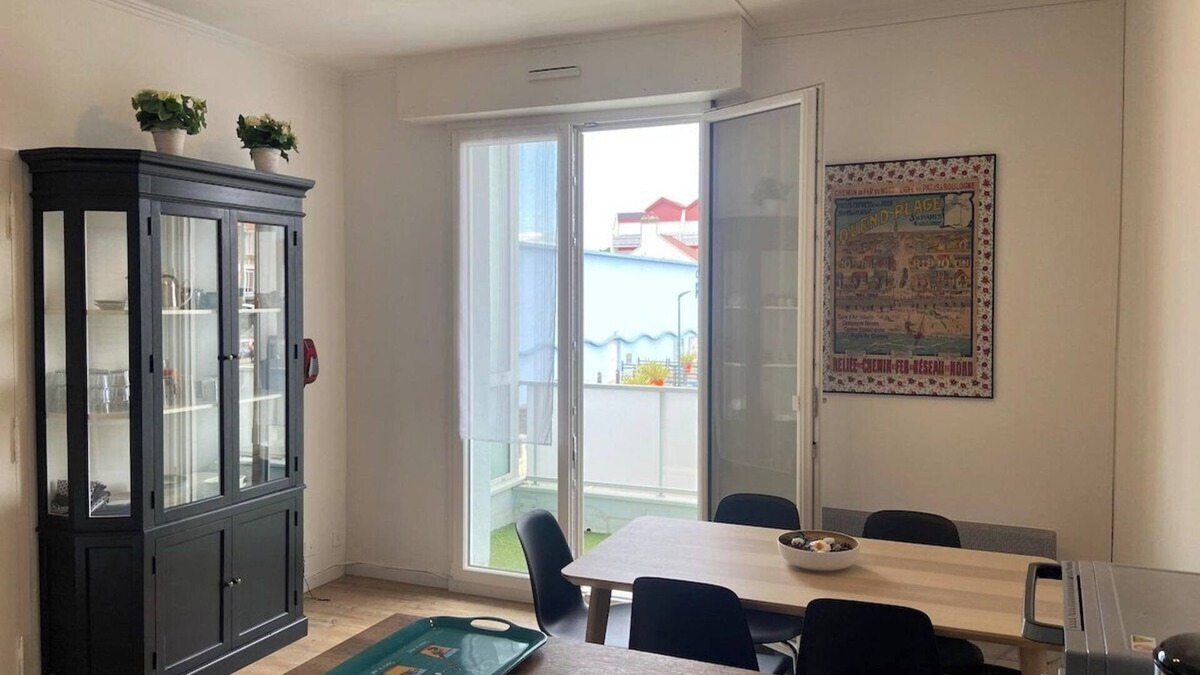 Quend-Plage-les-Pins Apartment | L'Echappée Quennoise, apartment 200m from the sea