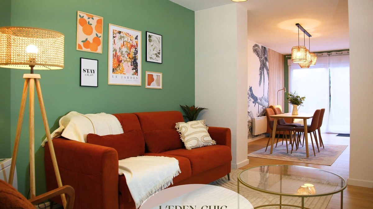 Arras Apartment | L'eden Chic- Balnéo-jardin-parking Gratuit, à Deux pas de la Carrière Wellington