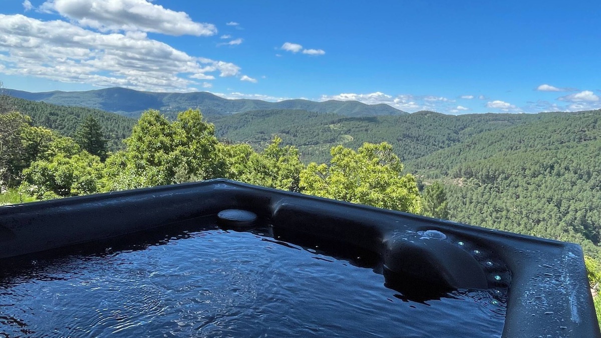 Lamelouze Villa | L'Eden Suite Villa du Belvédère Cévenol - Panoramic view - Jacuzzi/Pool