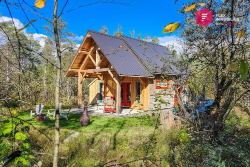 Notre-Dame-Des-Bois Ski Chalet | L'Ermite - Rustique Écoresponsable Dans la nature