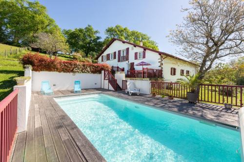 Amorots-Succos House | L'Errekaldea - Vue montagne et piscine privée