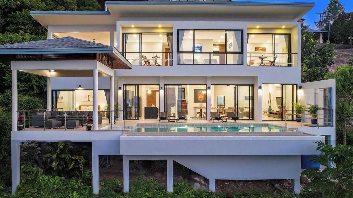 Mae Nam Villa | L'Esterel Villa - 4BR Tropical at Mae Nam Hills