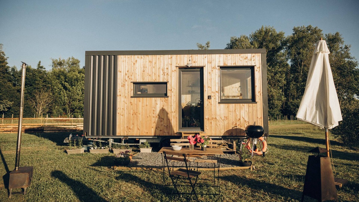 Villeneuve-la-Guyard Cabin | L'Etang des P'tits Plaisirs - Nature refuge
