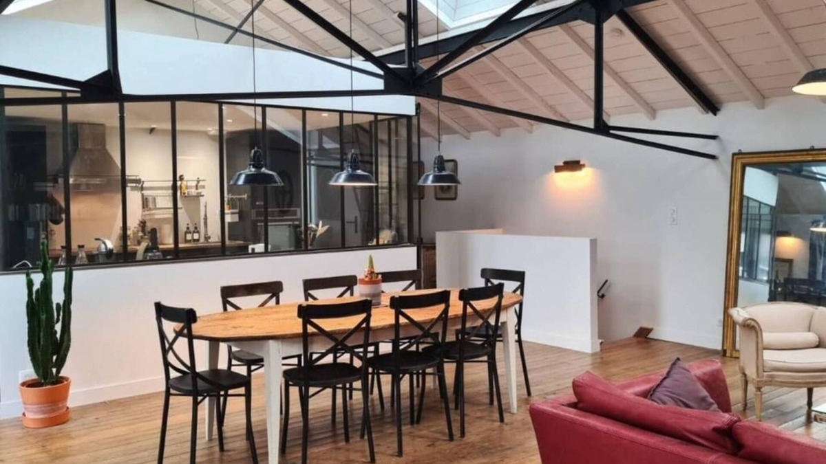 Vertou Apartment | L'indus' - Loft house near river