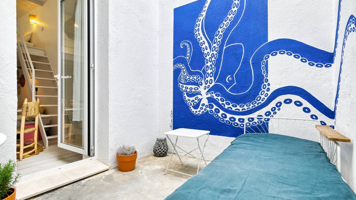 Bompard Apartment | L'Octopus - Petit patio estival