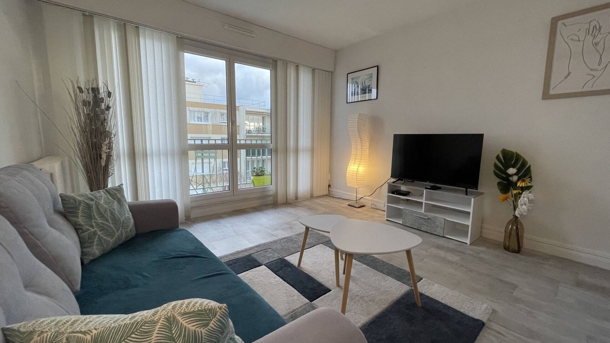 Le Mans Apartment | L'Olympe - Balcon - Centre - 4p - Rêve au Mans