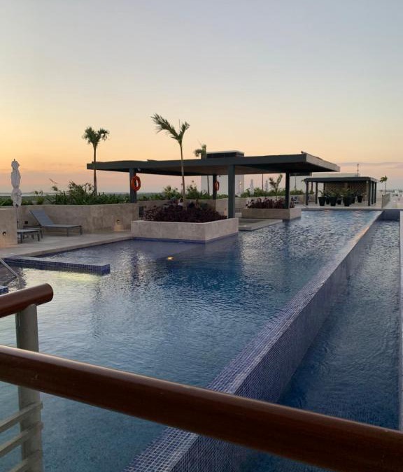 Playa Mujeres Apartment | La Amada condo with Marina View