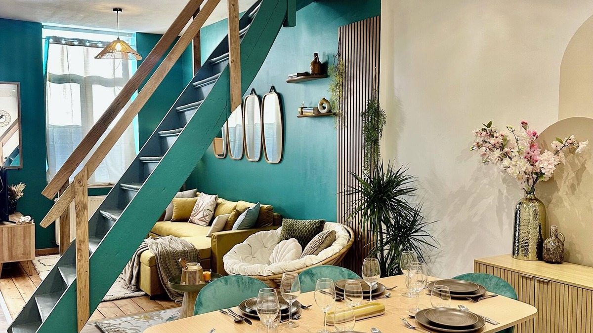 Croix House | La Belle Échappée: Cozy house near Lille, close to all amenities & parc barbieux