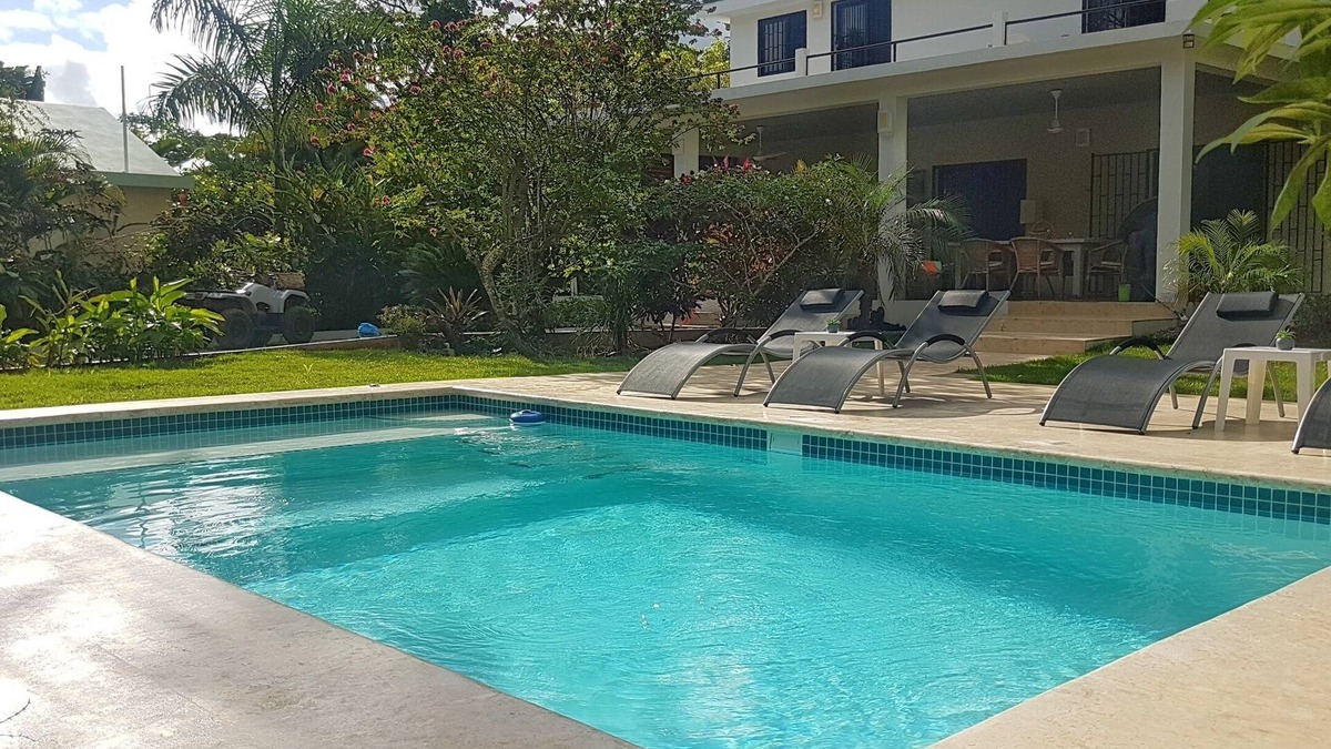 Las Galeras House | La Belle Créole, home for 5, peaceful, close to the beaches
