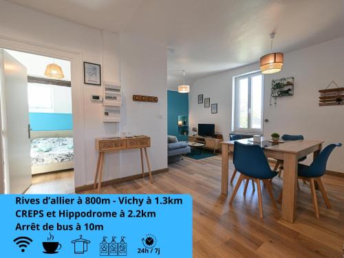 Bellerive-sur-Allier Apartment | La Belle Rive du voyageur