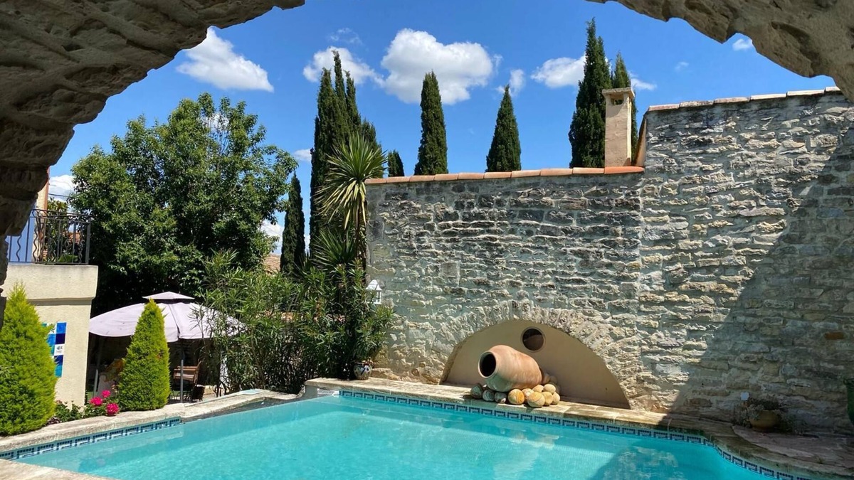 Calvisson Apartment | La Bergerie des 5 Sens between Nimes and Montpellier