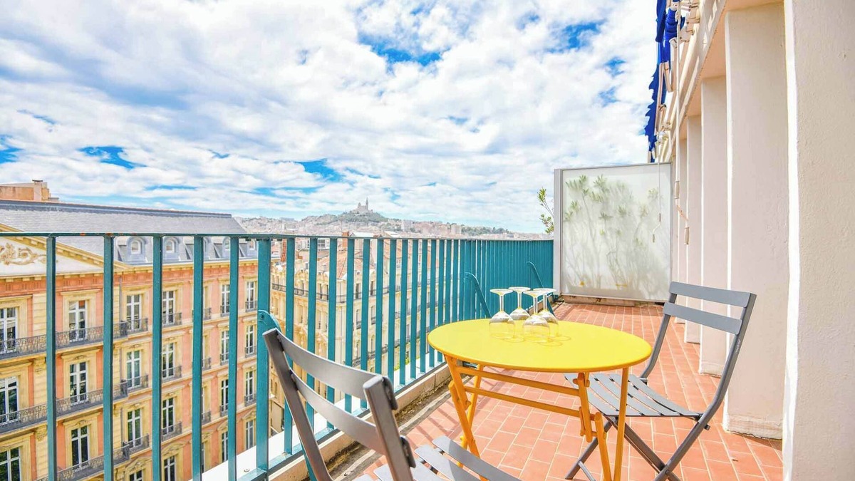 Belsunce Apartment | La Canebière - Appart 2 chambres avec terrasse