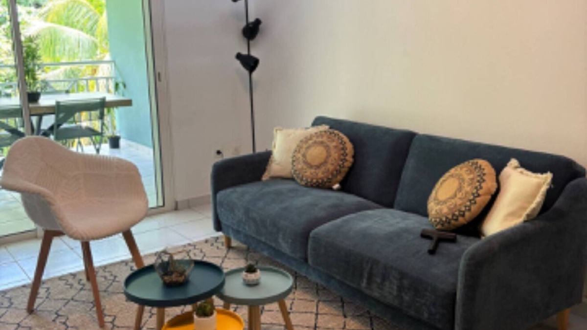Remire Montjoly Apartment | La canope - T2 apartment with private jacuzzi