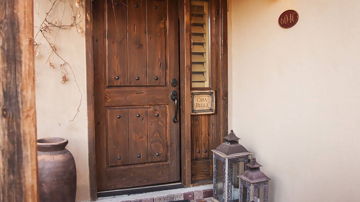 Northeast Santa Fe Condo | La Casa Bella at sunset