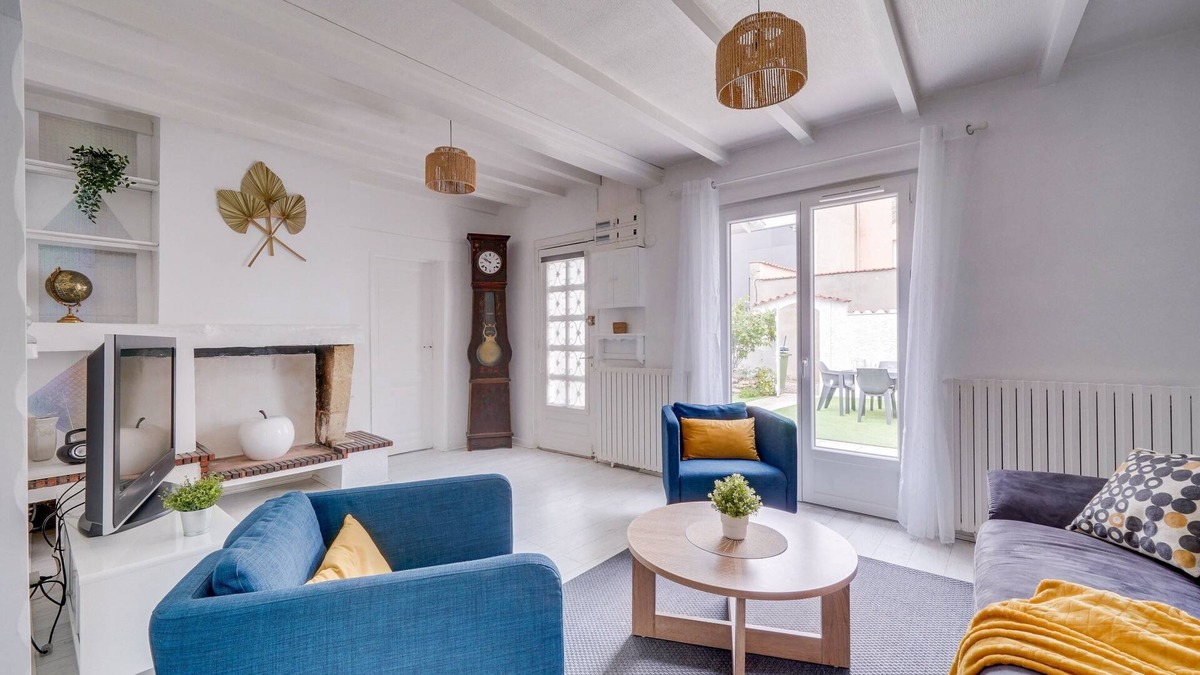 Saint Augustin House | La Casa Bohème - Superbe maison au calme avec parking privé