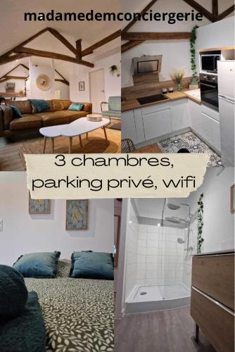 Cormontreuil Apartment | La CASA DEM, Cormontreuil Reims, madamedemconciergerie