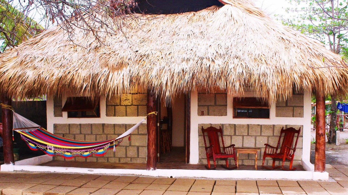 San Diego House | La Casita Nica. In Front Of The House Lies One Of The Best Waves In Nicaragua.