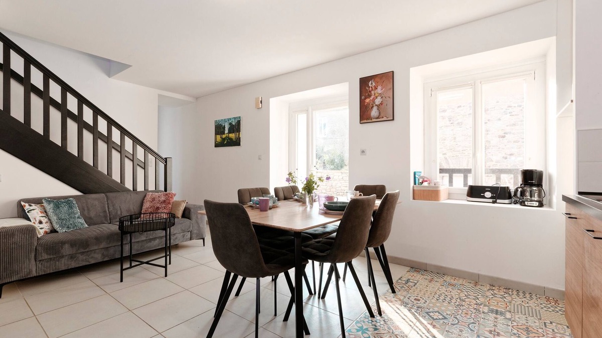 Caulnes House | La Caulnaise - Maison climatisée avec terrasse