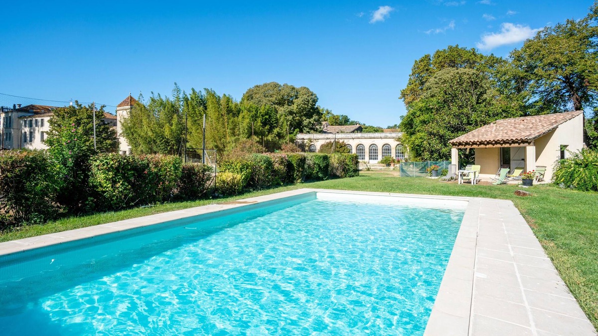 Castries House | La Chapelle de Fontmagne - Piscine, tennis et grand parc - Castries