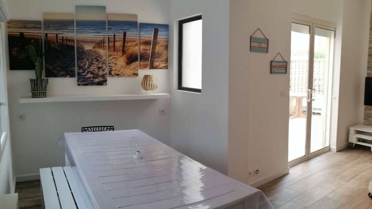 Valras-Plage House | La Cigale, 3-star rental house near the beach