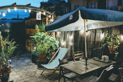 Quartier de la Maison-Blanche Apartment | La Colonie/Cosy - terrasse - Butte aux cailles