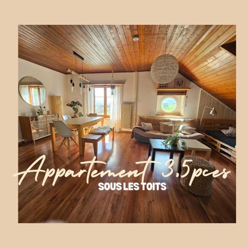 Courroux Apartment | La Ferme du Solvat