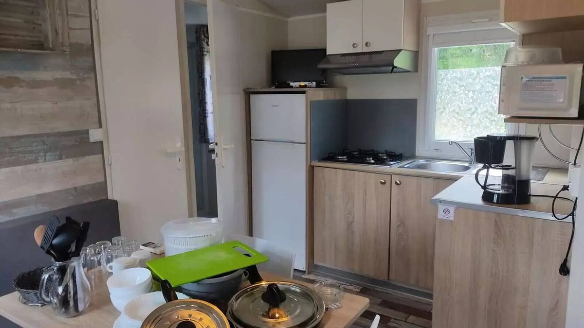 La Cassagne House | La Grande Prade Campsite* - Mobil Home Confort Noyers Air-conditioned 3 rooms 4/6 people