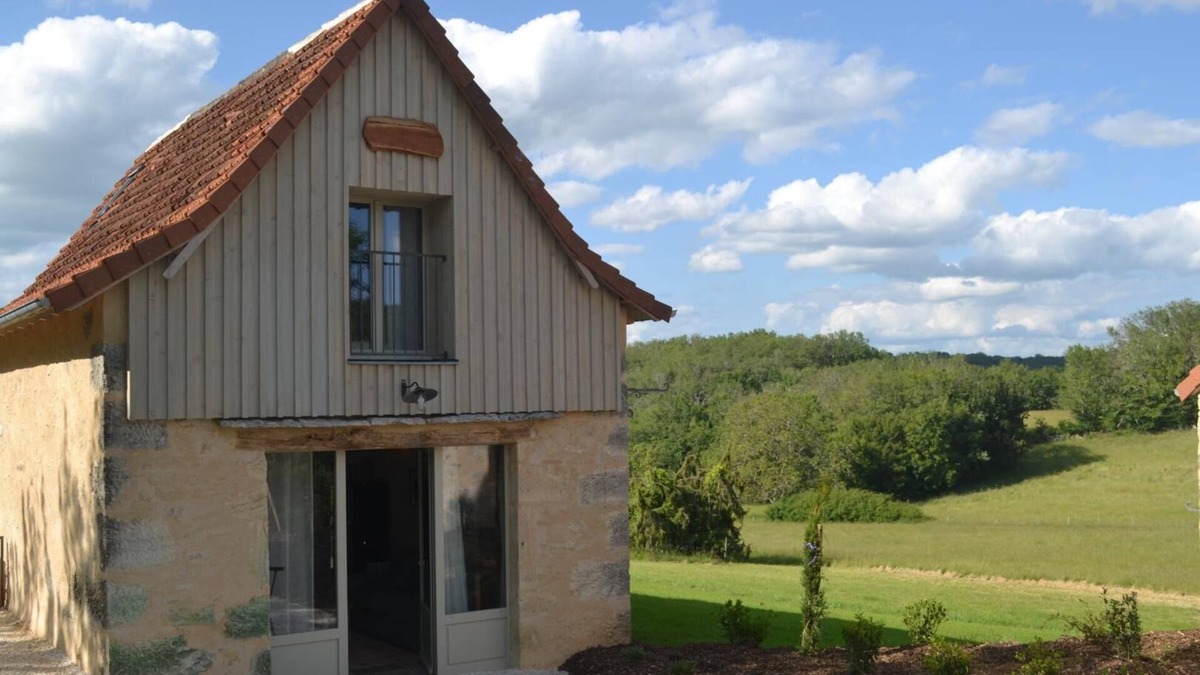 Cajarc House | La Grangette d'Yvette with wood-fired Nordic bath