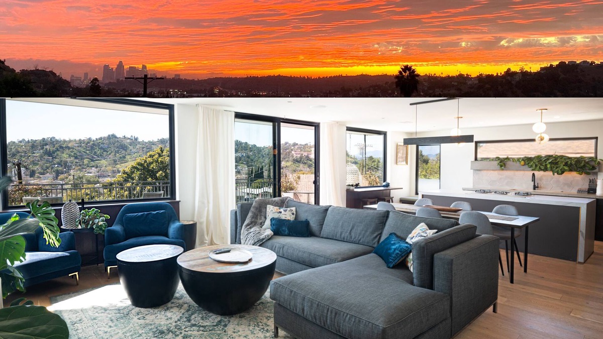 Montecito Heights House | LA Hillside House dramatic views, super clean. 2bed/2bath