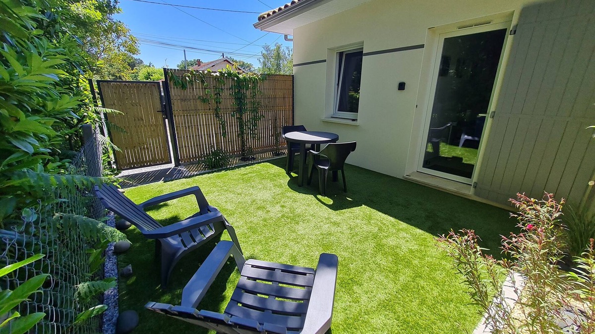 Audenge House | La Hutte Logement Neuf 28m² Équipé Tout Confort Situé Coeur du Bassin D'arcachon