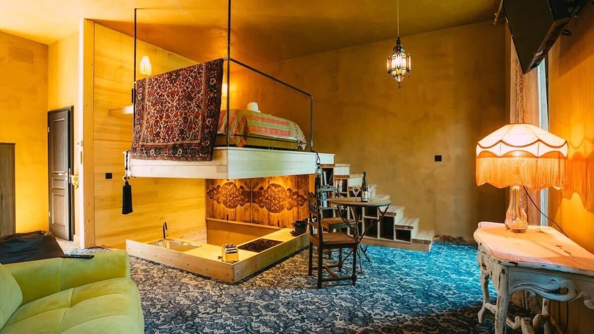 Guebwiller Apartment | La Kasbah Private jacuzzi and garden !