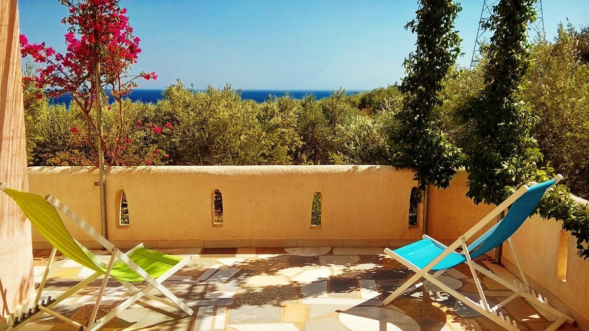 Ferma Apartment | La Luna Blu Apartment "Luna", sea view, 500 meters from the beach