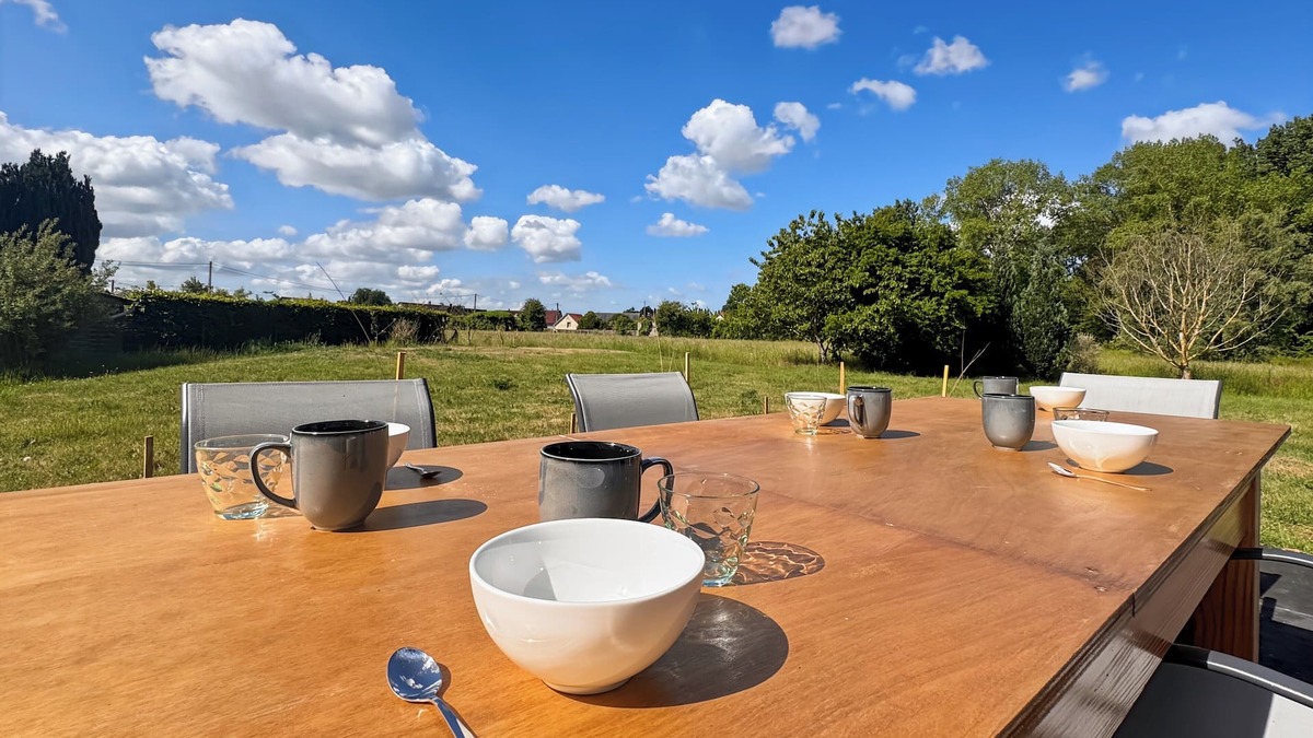 Routhiauville House | La Maison Bleue, on the Bay of the Somme, in a peaceful natural setting
