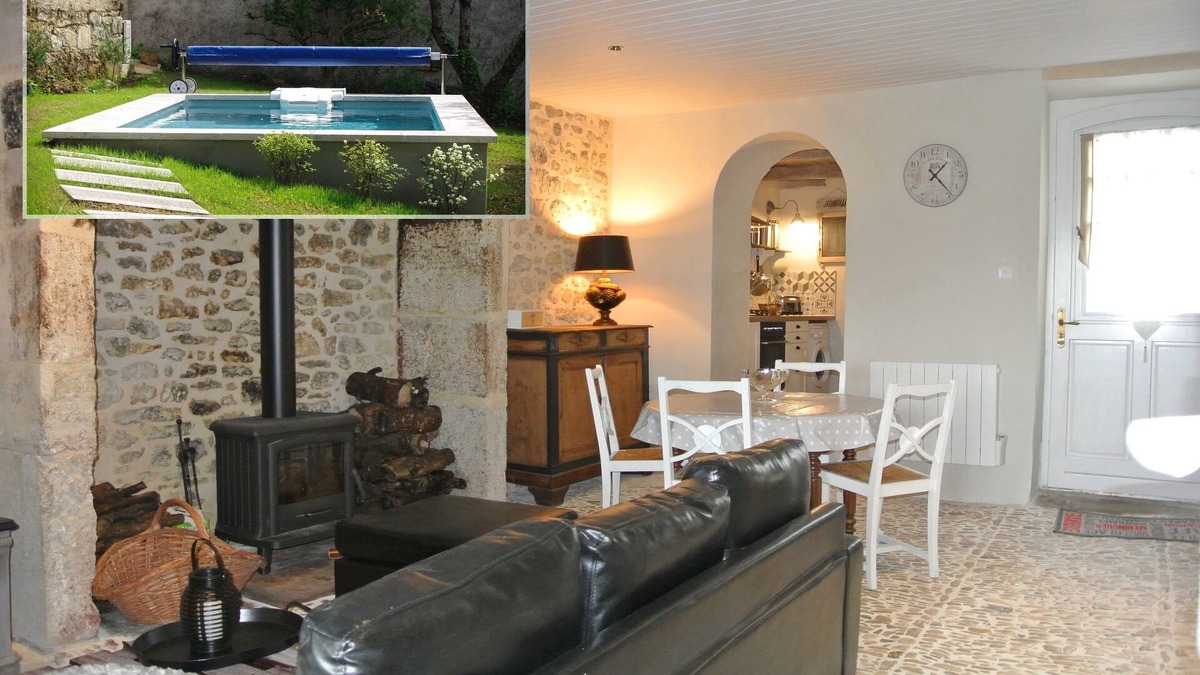 La Bachellerie House | La Maison d'Eugénie, private heated pool, near Lascaux