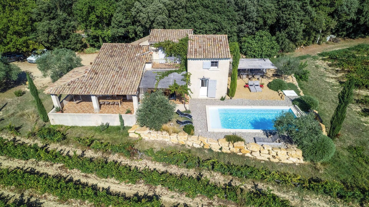 Visan House | La Maison de Chabrette au Milieu des Vignes Sans vis à vis au Calme