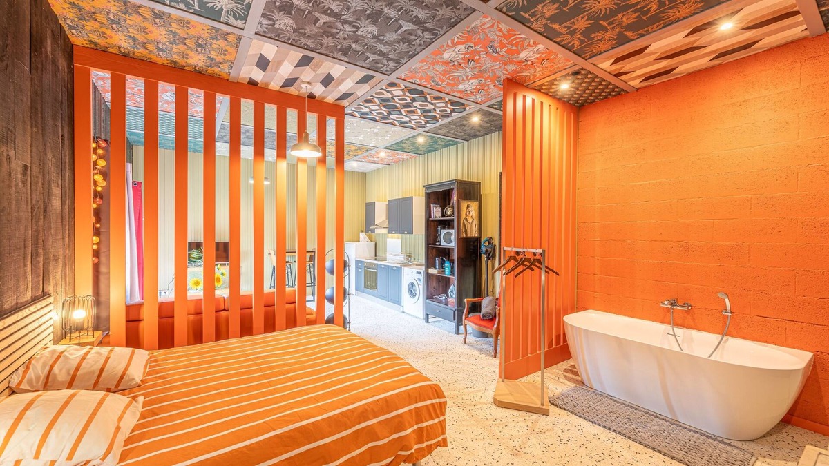 Villaines-les-Rochers Apartment | La Maison du Bois Brûlé 2 - Avec piscine partagée
