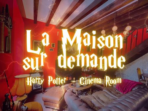 Mazange House | La maison sur demande - Harry Potter - Ciné Room