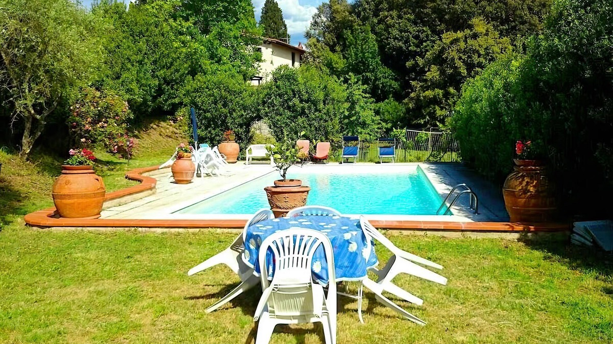 San Donato in Collina Villa | La Merlaia Beauty and Quietness with Pool on Hills of Florence